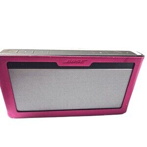 Bose SoundLink III Bluetooth Mobile Speaker Tested Working. Pink Case.